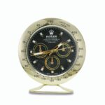 Daytona Gold, Black Dial | Desk Clock