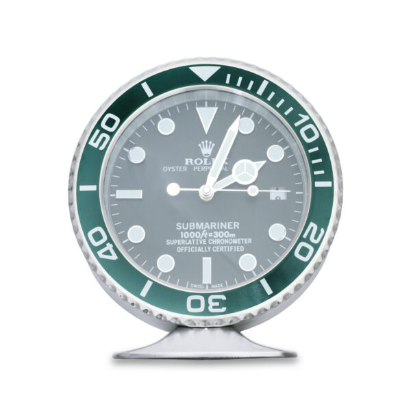 Submariner Starbucks | Desk Clock – Premium Rolex Desk Clock by Clocks Atelier