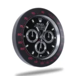 Daytona Black and Red | Wall Clock - Image 2
