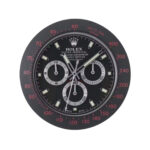 Rolex Daytona black and red wall clock - Best wall clock