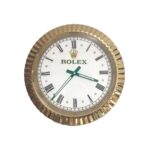 Rolex Tennis wall clock - Rolex Presidential Roman dial - Clocks Atelier