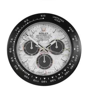Rolex Daytona Meteorite Dial Wall Clock - Clocks Atelier